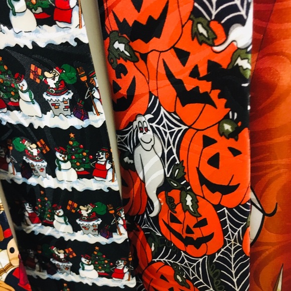 7 Ties Holiday All Steven Harris Halloween Xmas - Picture 4 of 8